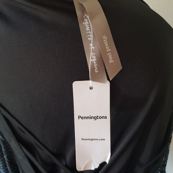 Penningtons Handkerchief Hem Maxi Dress With Pockets - Picture 11 of 14